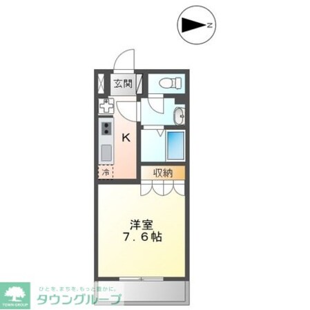 パルファムガーデンの物件間取画像